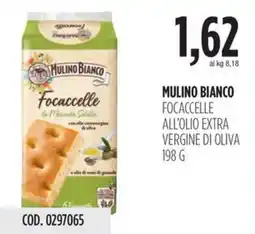 Carico Cash & Carry Mulino bianco focaccelle all'olio extra vergine di oliva offerta