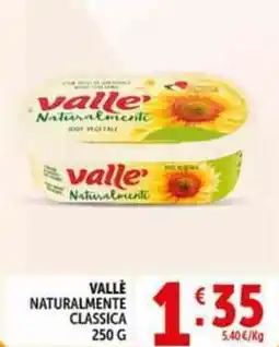 Deco Supermercati Vallè naturalmente classica offerta