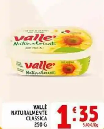 Deco Supermercati Vallè naturalmente classica offerta
