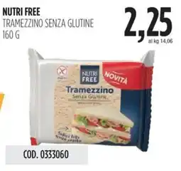 Carico Cash & Carry Nutri free tramezzino senza glutine offerta