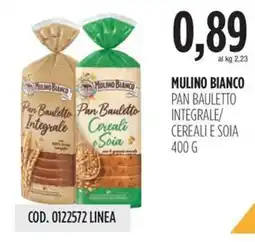 Carico Cash & Carry Mulino bianco pan bauletto integrale/ cereali e soia offerta