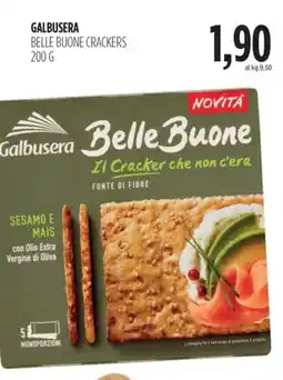 Carico Cash & Carry Galbusera belle buone crackers offerta