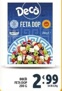Deco Supermercati Decò feta dop offerta