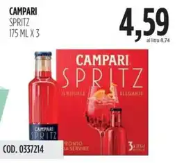 Carico Cash & Carry Campari spritz offerta