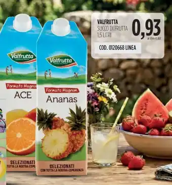 Carico Cash & Carry Valfrutta succo di frutta offerta