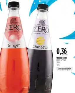 Carico Cash & Carry San benedetto bibite gassate zero offerta
