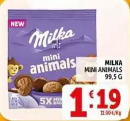 Deco Supermercati Milka mini animals offerta