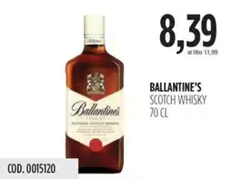 Carico Cash & Carry Ballantine's scotch whisky offerta