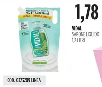 Carico Cash & Carry Vidal sapone liquido offerta