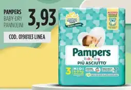 Carico Cash & Carry Pampers baby-dry pannolini offerta