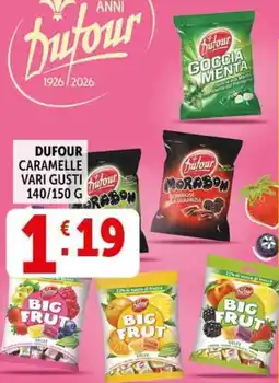 Deco Supermercati Dufour caramelle offerta