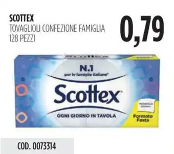 Carico Cash & Carry Scottex tovaglioli offerta