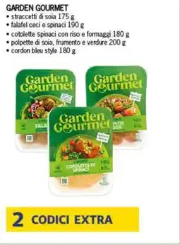 Deco Supermercati GARDEN GOURMET straccetti di soia offerta