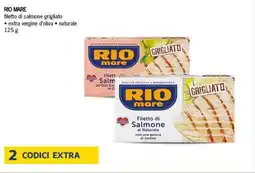 Deco Supermercati RIO MARE filetto di salmone grigliato offerta