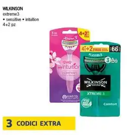 Deco Supermercati WILKINSON extreme3 offerta