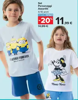 Carrefour Set Personaggi Assortiti offerta