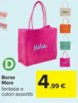 Carrefour Borse Mare offerta