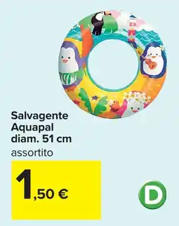 Carrefour Salvagente Aquapal diam. 51 cm offerta