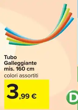 Carrefour Tubo Galleggiante mis. 160 cm offerta