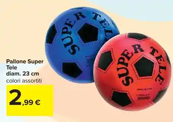 Pallone Super Tele diam. 23 cm