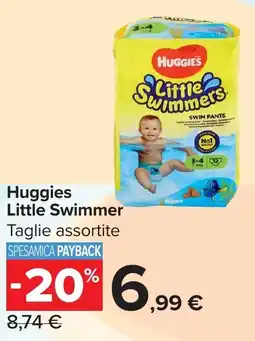 Carrefour Huggies Little Swimmer offerta
