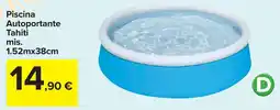 Carrefour Piscina Autoportante Tahiti offerta