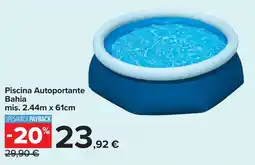 Carrefour Piscina Autoportante Bahia offerta