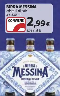 Coop BIRRA MESSINA cristalli di sale offerta