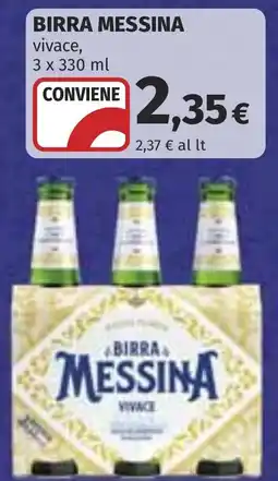 Coop BIRRA MESSINA vivace offerta