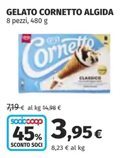Coop Gelato cornetto ALGIDA offerta