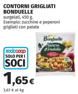 Coop Contorni grigliati BONDUELLE offerta