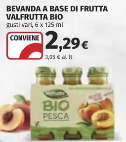 Coop Bevanda a base di frutta VALFRUTTA BIO offerta