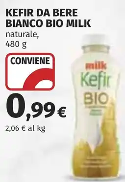 Coop Kefir da bere bianco bio MILK offerta