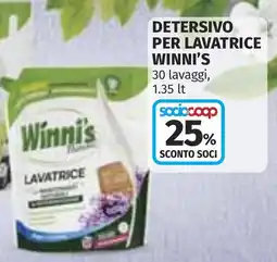 Coop Detersivo per lavatrice WINNI'S offerta