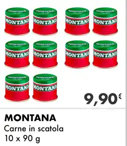 Iper Tosano MONTANA Carne in scatola offerta