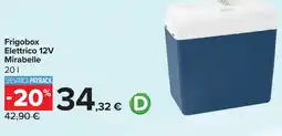 Carrefour Frigobox Elettrico 12V Mirabelle offerta