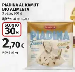Coop Piadina al kamut bio ALIMENTA offerta