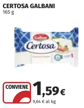 Coop Certosa GALBANI offerta