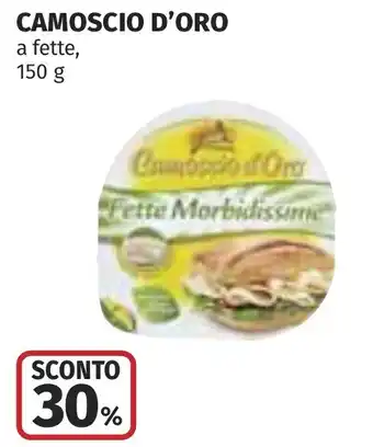 Coop Camoscio d'oro a fette offerta