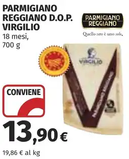 Coop Parmigiano reggiano d.o.p. virgilio offerta
