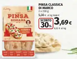Coop Pinsa classica di marco offerta
