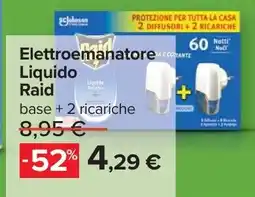 Carrefour Elettroemanatore Liquido Raid offerta