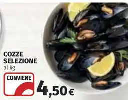 Coop Cozze selezione offerta