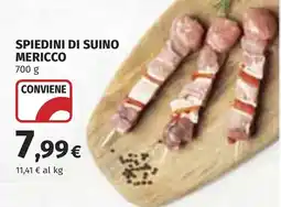 Coop Spiedini di suino mericco offerta