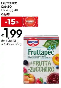 Bennet Fruttapec CAMEO offerta
