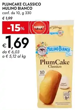 Bennet Plumcake classico MULINO BIANCO offerta
