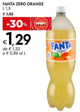 Bennet Fanta zero orange offerta