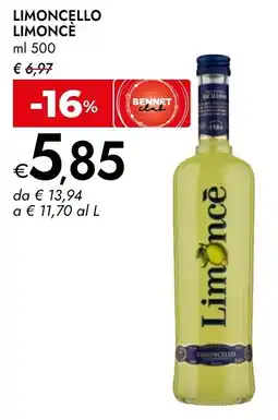 Bennet Limoncello LIMONCÈ offerta