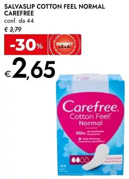 Bennet Salvaslip cotton feel normal CAREFREE offerta
