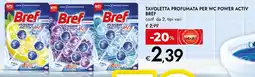 Bennet Tavoletta profumata per wc power activ BREF offerta